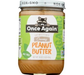 Once Again – Peanut Butter Smooth Ns – Case Of 6-16 Oz