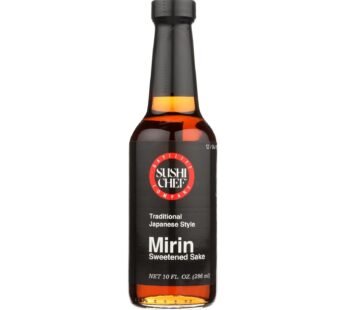 Sushi Chef Traditional Japanese Style Mirin Sweetened Sake – Case Of 6 – 10 Oz.