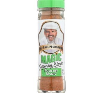 Magic Seasonings Chef Paul Prudhommes Magic Seasoning Blends – Poultry Magic – 2 Oz – Case Of 6