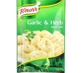 Knorr Sauce Mix – Garlic And Herb – 1.6 Oz – Case Of 12