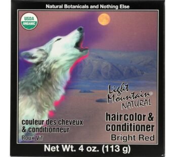 Light Mountain Hair Color – Bright Red – Case Of 1 – 4 Oz.