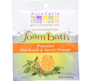 Aura Cacia – Foam Bath – Packet – Case of 1 – 2.5 oz.