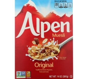 Alpen Original Muesli Cereal – Case Of 12 – 14 Oz.