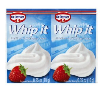 Dr. Oetker Organics Whip It – 2 Count – .35 Oz – Case Of 30