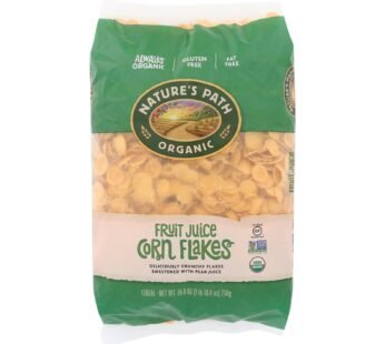 Nature’s Path Organic Corn Flakes Cereal – Fruit Juice Sweetened – Case Of 6 – 26.4 Oz.