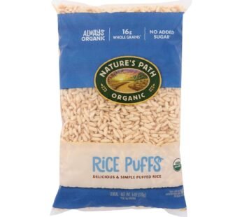 Nature’s Path Organic Rice Puffs Cereal – Case Of 12 – 6 Oz.