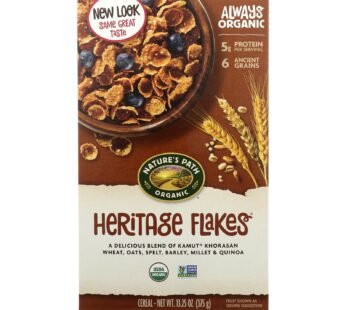 Nature’s Path Organic Heritage Flakes Cereal – Case Of 12 – 13.25 Oz.