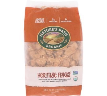 Nature’s Path Organic Heritage Flakes Cereal – Case Of 6 – 32 Oz.