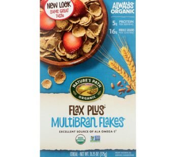 Nature’s Path Organic Flax Plus Multi-bran Flakes Cereal – Case Of 12 – 13.25 Oz.