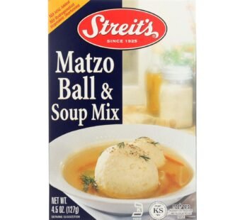 Streit’s Matzo – Ball And Soup Mix – Case Of 12 – 4.5 Oz.
