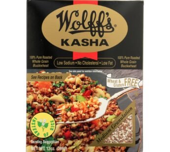 Wolff’s Kasha Medium Granulation – Case Of 6 – 13 Oz.