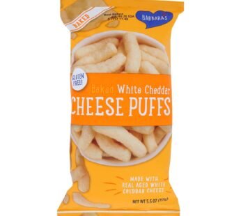 Barbara’s Bakery – Baked White Cheddar Cheese Puffs – Case Of 12 – 5.5 Oz.