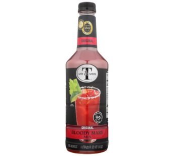 Mr And Mrs T Bloody Mary Mix – Case Of 6 – 33.8 Fz