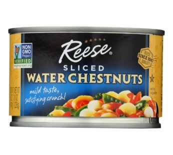 Reese Water Chestnuts – Sliced – Case Of 24 – 8 Oz.