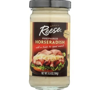 Reese Horseradish – Prepared – Case Of 12 – 6.5 Oz