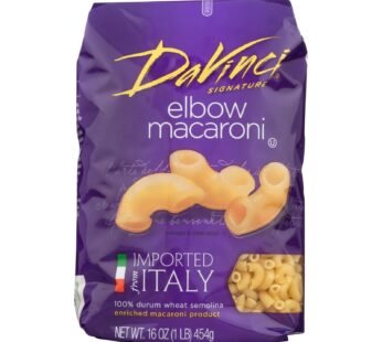 Davinci – Elbow Macaroni Pasta – Case Of 12 – 1 Lb.