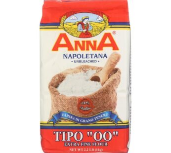 Anna Extra Fine Flour – Anna 00 Flour – Case Of 10 – 2.2 Lb