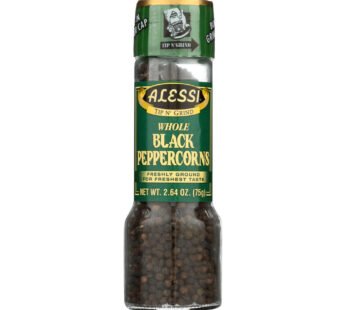 Alessi – Grinder – Whole Black Peppercorns – Large – 2.64 Oz