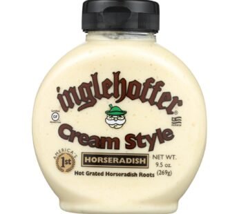 Inglehoffer – Cream Style Horseradish – Case Of 6 – 9.5 Oz.