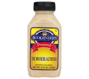 Bookbinder’s – Horseradish – Prepared – Case Of 9 – 9.75 Oz.
