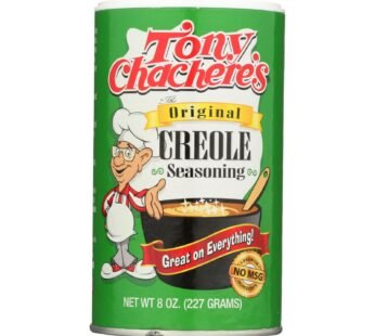 Tony Chachere’s Seasoning – Creole – Case Of 6 – 8 Oz