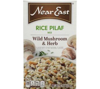 Near East Rice Pilaf Mix – Mushrooms And Herbs – Case Of 12 – 6.3 Oz.