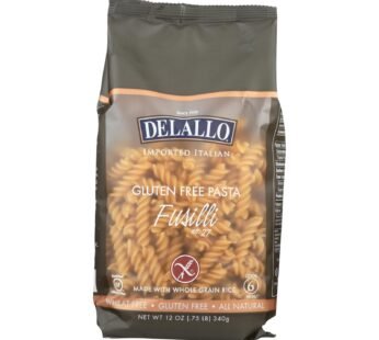 Delallo Gluten-free Fusilli Pasta – Case Of 12 – 12 Oz