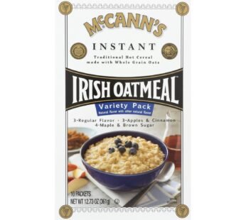 Mccann’s Irish Oatmeal Instant Irish Oatmeal Variety Pack – Case Of 12 – 12.73 Oz.