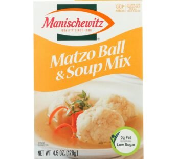 Manischewitz – Matzo Ball And Soup Mix – Case Of 24 – 4.5 Oz.