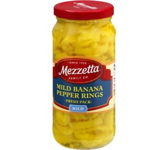 Mezzetta Mild Deli – Sliced Pepper Rings – Case Of 6 – 16 Fl Oz.