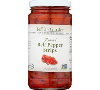 Jeff’s Natural Jeff’s Natural Bell Pepper Strip – Bell Pepper Strips – Case Of 6 – 12 Oz.