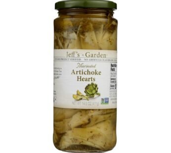 Jeff’s Natural Artichoke Hearts – Marinated – Case Of 6 – 14.5 Oz