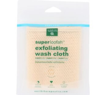 Earth Therapeutics Loofah – Super – Exfoliating – Wash Cloth – 1 Count