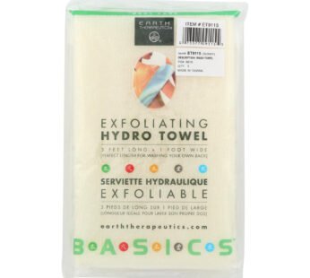 Earth Therapeutics Hydro Towel – Exfoliating – 1 Towel