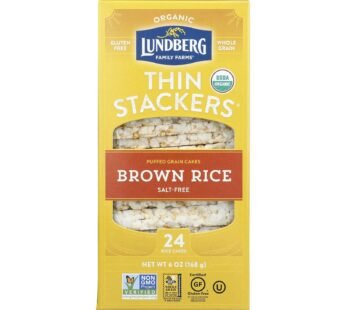 Lundberg Family Farms – Rice Ck Brn Sugar Free Thn Stk – Case Of 6-6 Oz