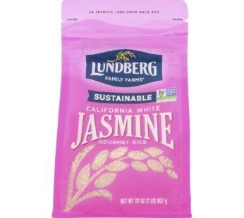 Lundberg Family Farms White Jasmine Rice – Case Of 6 – 2 Lb.