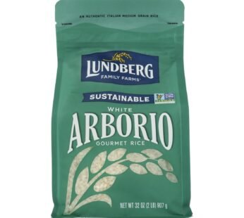 Lundberg Family Farms White Arborio Rice – Case Of 6 – 2 Lb.