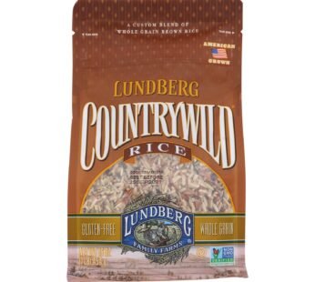 Lundberg Family Farms Country Wild Gourmet Blend Brown Rice – Case Of 6 – 1 Lb.