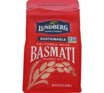 Lundberg Family Farms California Basmati White Rice – Case Of 6 – 2 Lb.