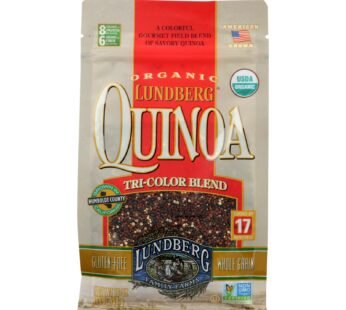 Lundberg Family Farms Organic Quinoa – Tri-color – Case Of 6 – 1 Lb.
