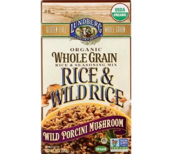 Lundberg Family Farms Whole Grain Rice And Wild Rice – Case Of 6 – 6 Oz.