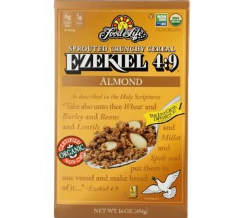 Food For Life Baking Co. Cereal – Organic – Ezekiel 4-9 – Sprouted Whole Grain – Almond – 16 Oz – Case Of 6