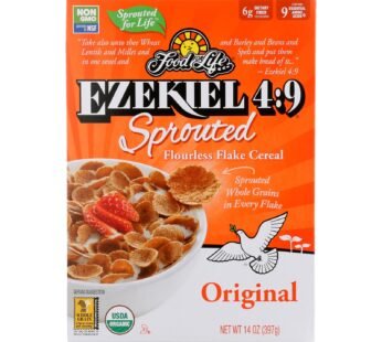 Food For Life Organic Flake Cereal – Ezekiel 4:9 Original – Case Of 6 – 14 Oz