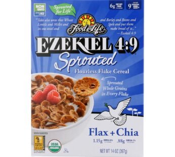 Food For Life Ezekiel 4:9 Sprouted Flourless Flake Cereal – Case Of 6 – 14 Oz