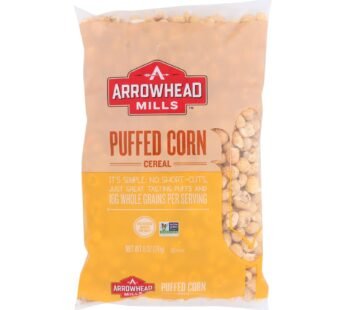 Arrowhead Mills – All Natural Puffed Corn Cereal – Case Of 12 – 6 Oz.