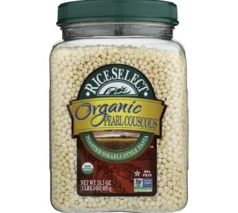 Riceselect Couscous, Pearl, Plain Organic – Case Of 4 – 24.5 Oz