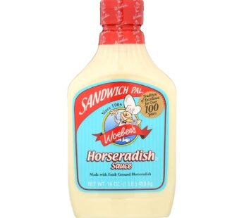 Woeber’s Sauce – Horseredish – Case Of 6 – 16 Oz.