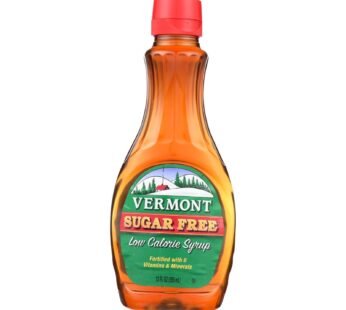 Maple Grove Farms – Vermont Sugar Free Low Calorie Syrup – Case Of 12 – 12 Fl Oz.