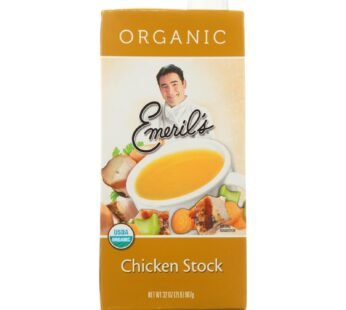 Emeril Organic Chicken Stock – Case Of 6 – 32 Fl Oz.