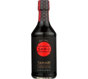 San – J Tamari Soy Sauce – Case Of 6 – 20 Fl Oz.